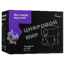 Аэрогриль Kitfort КТ-2258 бежевый, 1400 Вт, 4 л, сенсор, 8 программ