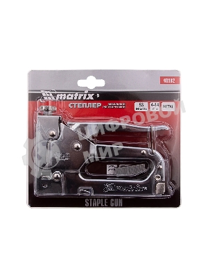 Степлер Matrix мебельный регулируемый тип скобы 53 414мм master