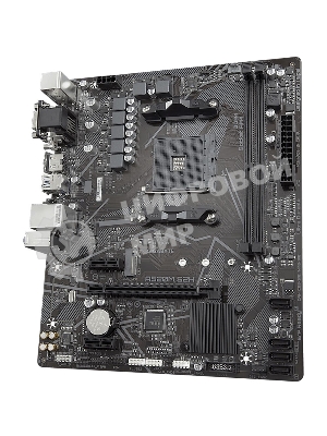 Материнская плата Gigabyte A520M S2H, AM4, AMD A520, 2xDDR4, 4xSATA, 1xM.2, 1xPCIe 3.0 x16, 2xPCIe x1, 1xHDMI, 1xDVI-D, 1xVGA, 1x 1Gb LAN, 4xUSB-A 3.2 Gen 1, 2xUSB-A 2.0, 3x3.5 мм, 7.1, mATX