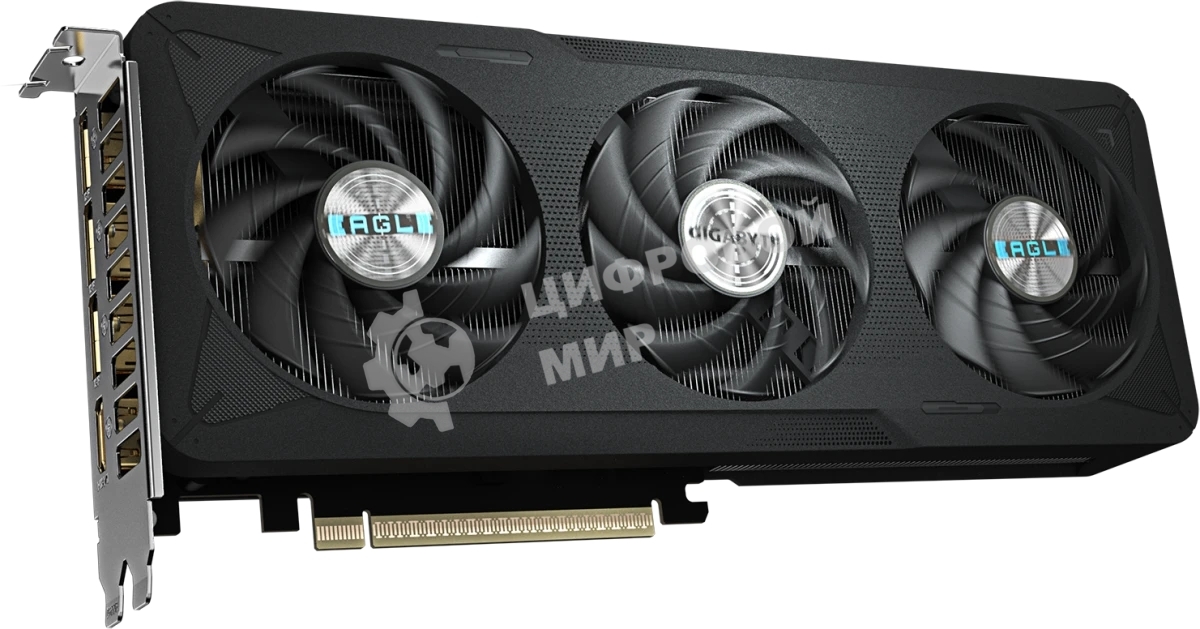 Видеокарта Gigabyte GV-N5060EAGLEMAX OC-8GD, NVIDIA GeForce RTX 5060, 8 ГБ GDDR7, 128 бит, PCI-e 5.0, 1xHDMI, 3xDP