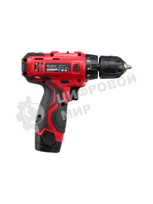 Дрель-шуруповерт аккумуляторная MTX MCDL-12-02P, Аккумуляторная, 12В, 2 АКБ, Кейс