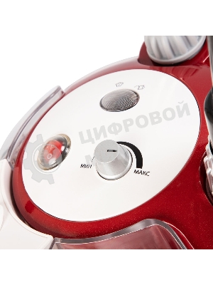 Отпариватель Endever Odyssey Q-9 красный/белый, 2500 Вт, 90 г/мин, 2300 мл