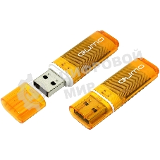 Флешка USB QUMO 32 Gb USB 2.0 Optiva 01 оранжевый корпус оранжевый