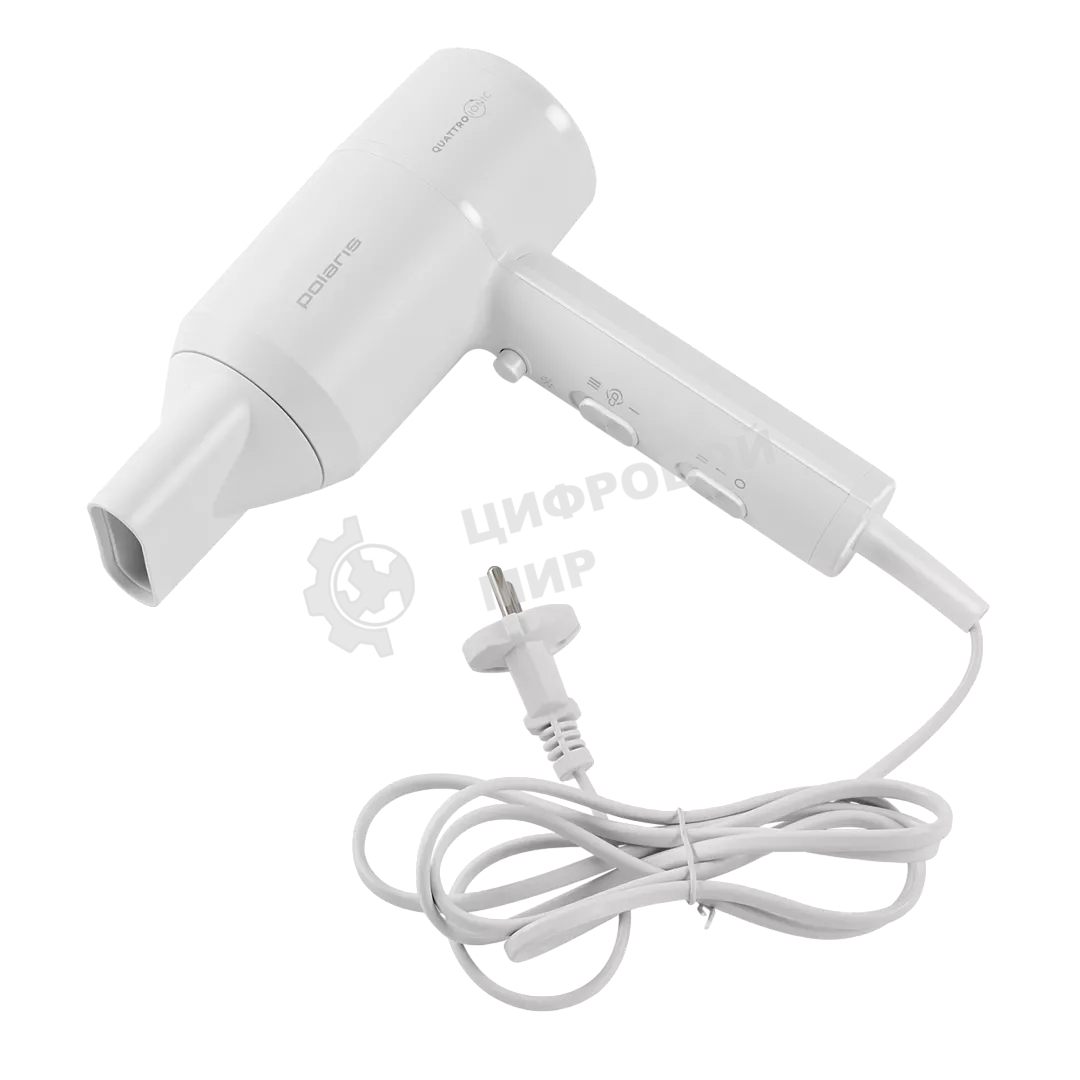 Фен Polaris PHD 2044Ti Quattro Ionic белый/Серый