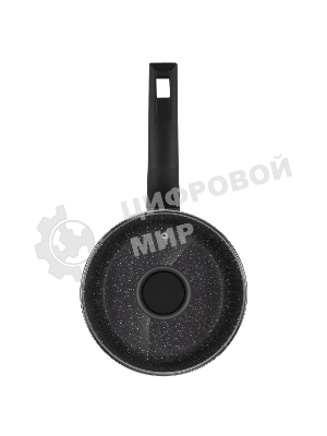 Ковш Maunfeld Galaxite MF18GLX01SP из литого алюминия со стеклянной крышкой, 18 см, 1,6 л