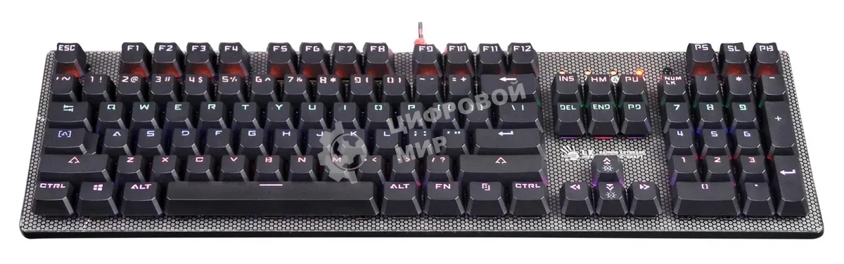 Клавиатура проводная A4Tech Bloody B810R NetBee USB черный