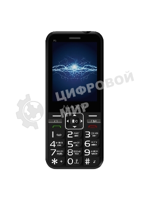 Мобильный телефон Maxvi P3 черный