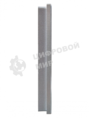 Рамка 3-местная IEK BRITE РУ-3-1-БрА (BR-M32-M-K47) металл алюминий