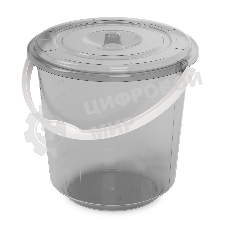 Ведро Альтернатива Хозяюшка 10 л М1213 с крышкой