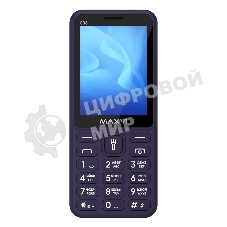 Мобильный телефон Maxvi C38 фиолетовый