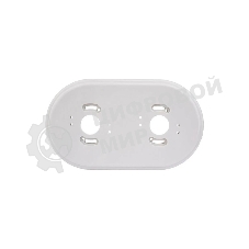 Рамка 2-ая Ришелье пластик, белый