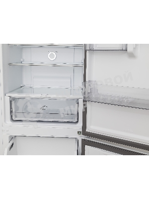 Холодильник Hotpoint HT 5200 C W белый двухкамерный 240/83л морозилка снизу, No Frost