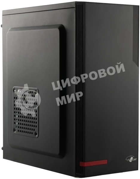 Корпус ATX Eurocase M12 черный, ABS пластик, 2*USB2.0, USB3.0, HD AUDIO
