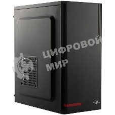 Корпус ATX Eurocase M12 черный, ABS пластик, 2*USB2.0, USB3.0, HD AUDIO
