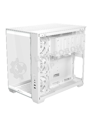 Корпус ASUS A32 Plus, Midi-Tower, белый, 4 x 120 мм