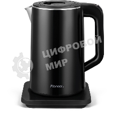 Электрочайник Pioneer KE525M черный, 1.8 л, 2400 Вт,