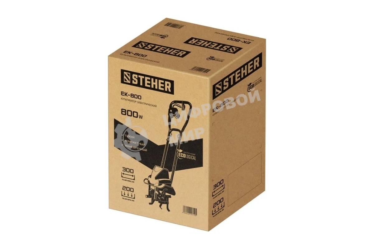 Электрический культиватор STEHER, 800 Вт