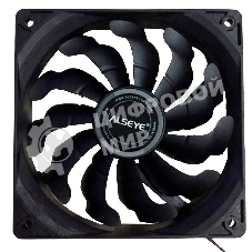 Вентилятор для корпуса Alseye S120-F черный, 120 мм, 1700 об/мин, 33.8 дБ, 4 pin