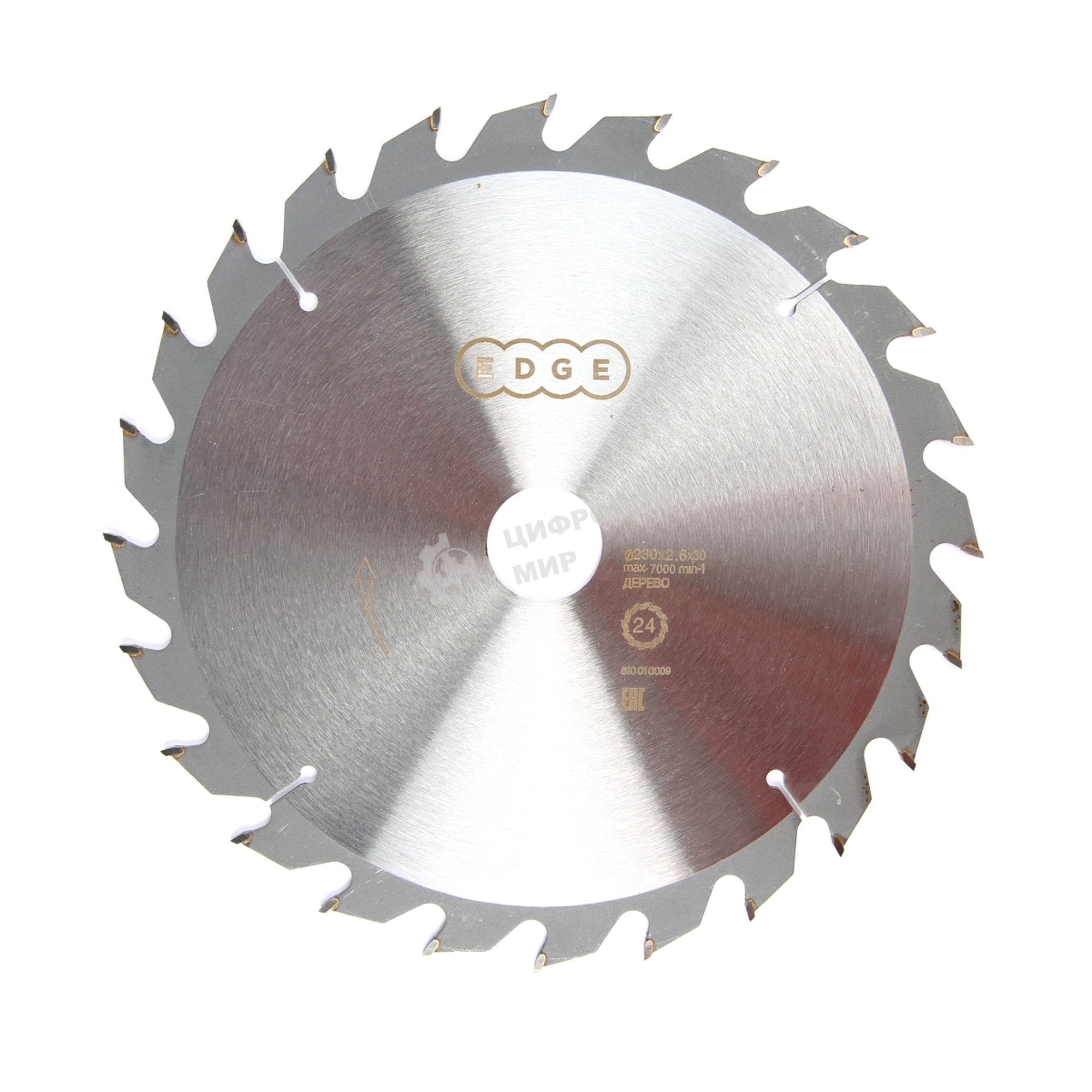 Диск пильный по дереву EDGE by PATRIOT 230x24x30 810010009