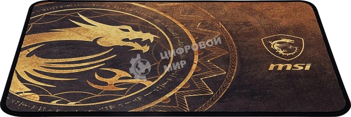 Коврик для мыши MSI Agility GD21 Dragon Tiamat золотистый/рисунок 220x3x320мм