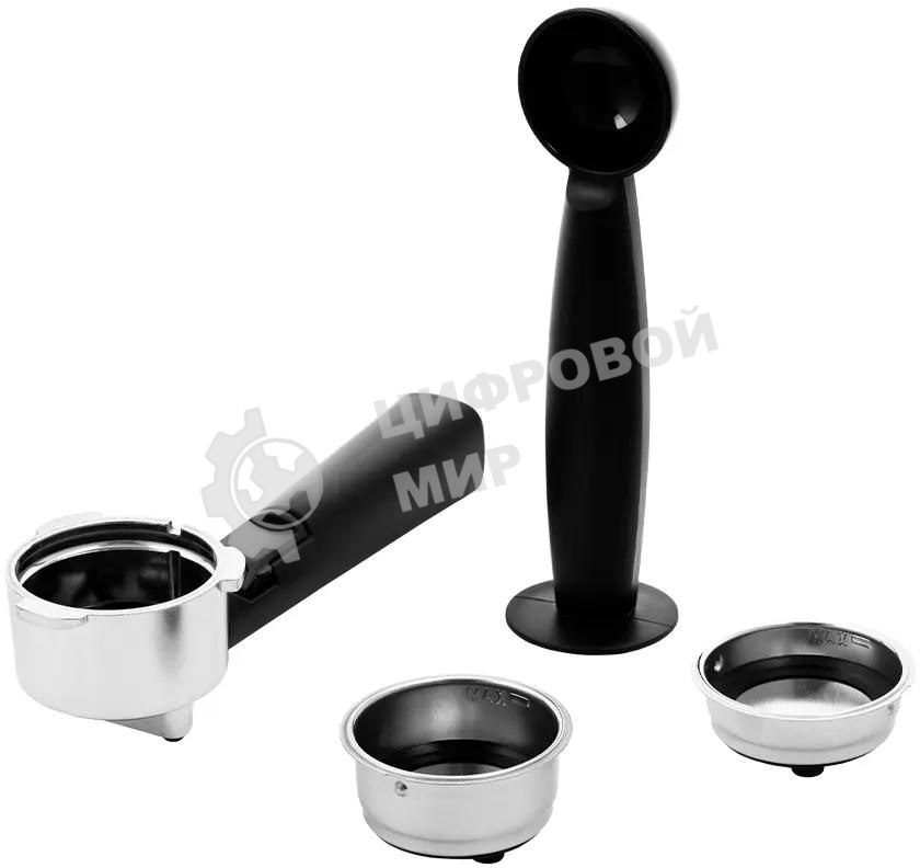 Кофеварка капельная Kitfort KT-765 1100Вт серебристый/черный