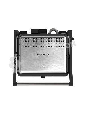 Гриль электрический Topdevice EG1/2200 Вт/0-240 °C/раскрытие на 180 °C/несъемные панели/черно-серебристый (TDSEG001_BK)