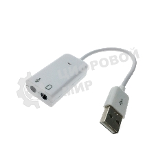 Внешняя звуковая карта USB Espada USB 2.0 (PAAU003) (43082)