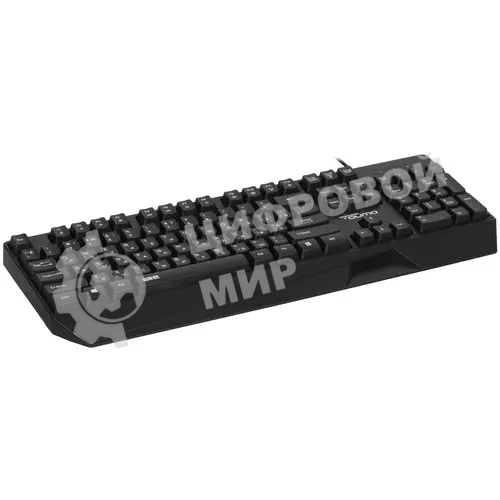 Клавиатура Qumo Twins K68 проводная, USB Type-A, чёрный