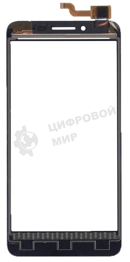 Сенсорное стекло (тачскрин) для Lenovo A3690, черное
