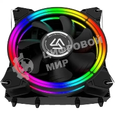 Кулер для процессора Alseye H120TD черный, 120 мм, алюминий/медь, 2000 об/мин, 35.5 дБ, 4 pin, 125 Вт, 95 мм