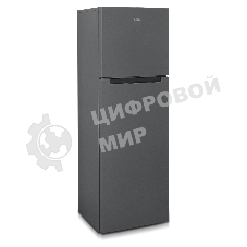 Холодильник Бирюса Б-W6139 матовый графит двухкамерный 240/80л морозилка сверху, автоматическое оттаивание