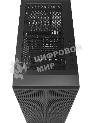 Компьютерный корпус Bloody BD-CC115 черный без БП ATX 8x120мм 1xUSB 2.0 1xUSB 3.0 audio bott PSU