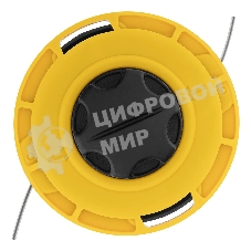 Катушка для триммера Denzel полуавтомат. легкая заправка гайка М10 М10 М8, лев.,шаг 1,0 1,25мм