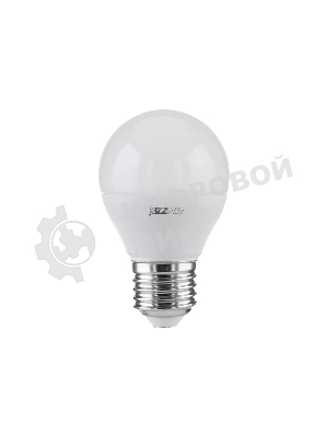 Лампа светодиодная JazzWay PLED-SP-G45 7Вт шар 5000К холодный белый E27 540лм 230В