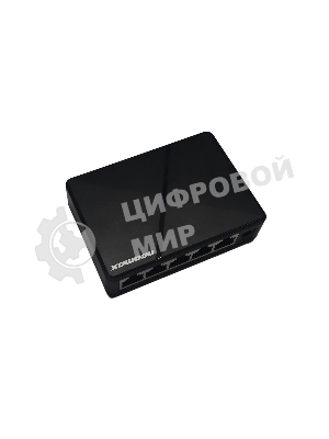 Коммутатор неуправляемый NEOMAX NMS-105P-1000-P, 5 портов 1000 Mbps, пластик