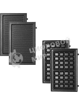 Вафельница Kitfort КТ-1638 800Вт белый