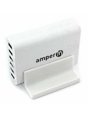 Блок питания (сетевой адаптер) Amperin Quick Charge 6-port QC 3.0 USB (YDS-TC060-4-2-0), белый