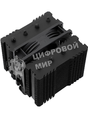 Устройство охлаждения(кулер) Thermalright Peerless Assassin 90 SE Soc-AM5/AM4/1151/1200/1700 черный 4-pin 23.85dB Al+Cu Ret (PA90-SE-BL)