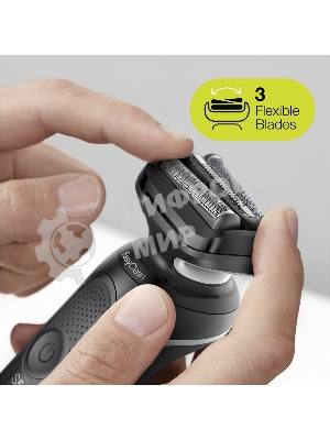 Электробритва Braun 51-W1600s белый/черный