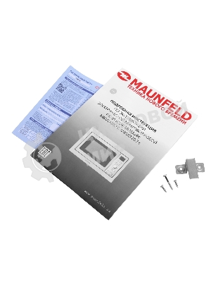 Микроволновая печь встраиваемая Maunfeld MBMO.20.7S нержавеющая сталь, 20 л, 800 Вт, переключатели - поворотный механизм/кнопки