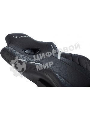 Кресло Knight Thunder 5X черный, экокожа, 120 кг, механизм качания