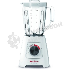 Блендер стационарный Moulinex LM420110 400 Вт, белый