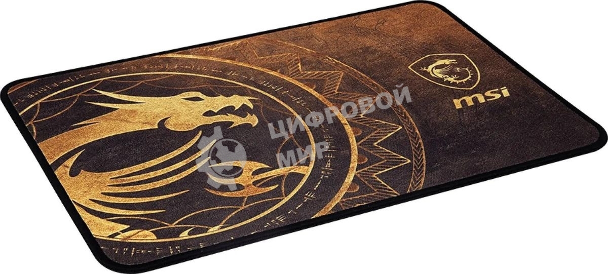 Коврик для мыши MSI Agility GD21 Dragon Tiamat золотистый/рисунок 220x3x320мм