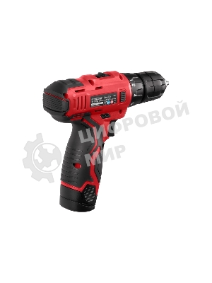 Дрель-шуруповерт аккумуляторная MTX MCDL-12-02P, Аккумуляторная, 12В, 2 АКБ, Кейс