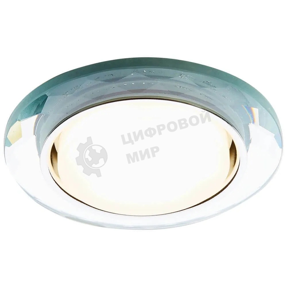Точечный светодиодный светильник Ambrella Light хром/прозрачный GX53 G8077 CH