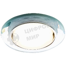 Точечный светодиодный светильник Ambrella Light хром/прозрачный GX53 G8077 CH