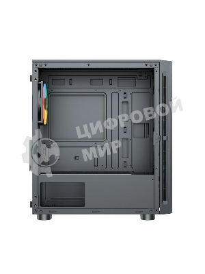 Компьютерный корпус ACD Citadel 104 ATX, черный, USB 3.0x1+USB 2.0x2+HD audio,3x12см F1 ARGb fans at front(Slave fans),1x12см F1 ARGb fan at rear (Master fan)