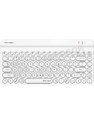 Клавиатура беспроводная A4Tech Fstyler FBK30, USB, Bluetooth/Радиоканал, зеленый