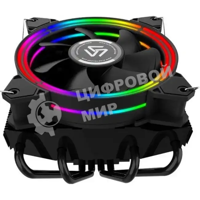 Кулер для процессора Alseye H120TD черный, 120 мм, алюминий/медь, 2000 об/мин, 35.5 дБ, 4 pin, 125 Вт, 95 мм