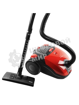 Пылесос Centek CT-2511 красный/черный, 400/2000 Вт, уборка сухая, пылесборник мешок, 2 л